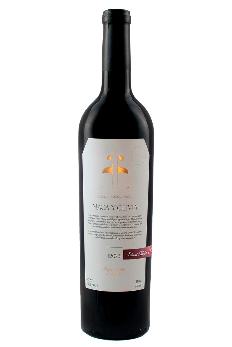 Maca y Olivia - Cabernet Sauvignon, Merlot y Malbec