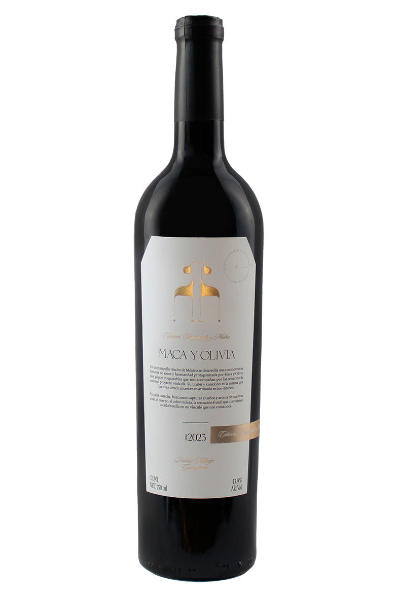 Maca y Olivia - Cabernet Sauvignon, Tempranillo y Malbec